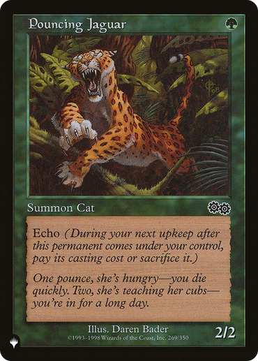 Pouncing Jaguar [The List]