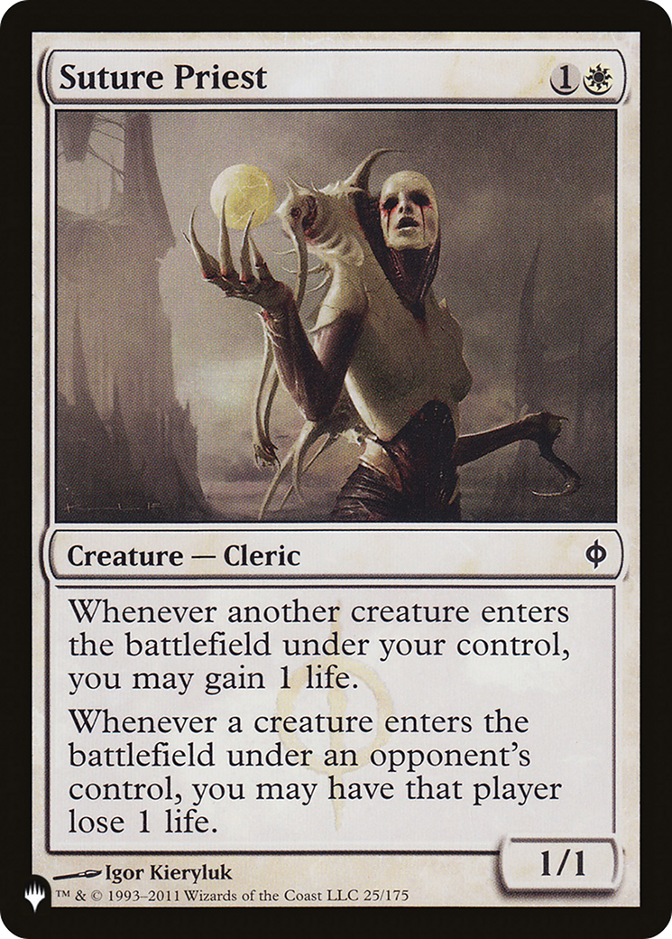 Suture Priest [The List Reprints] 