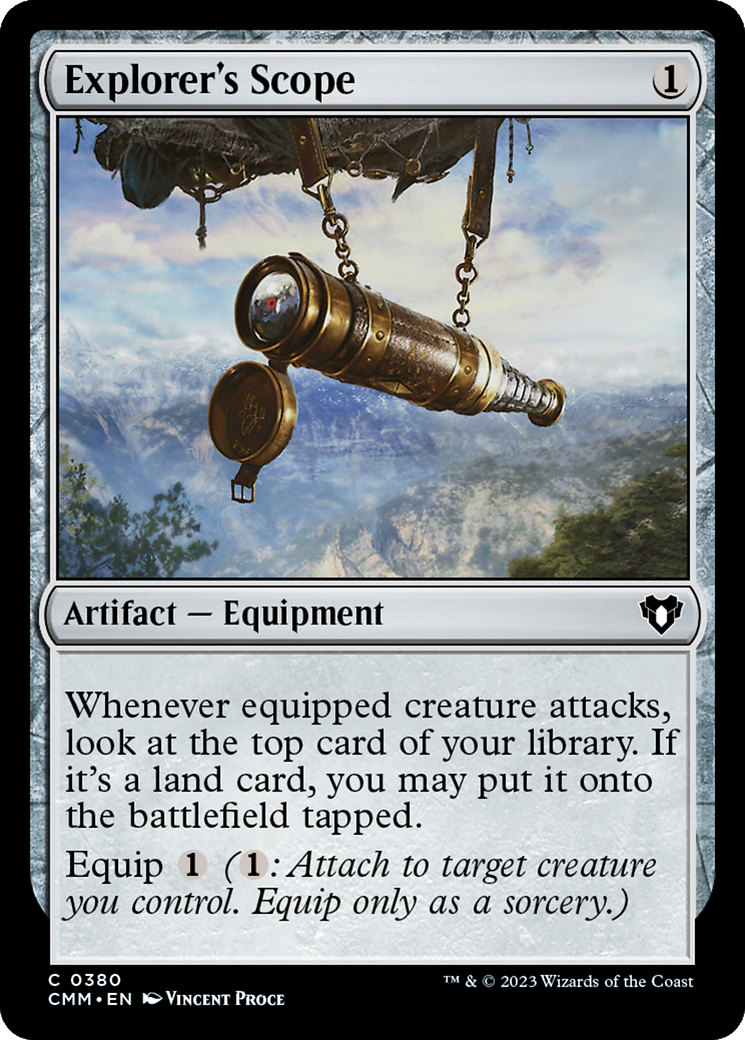 Explorer's Scope [Commander Masters] 