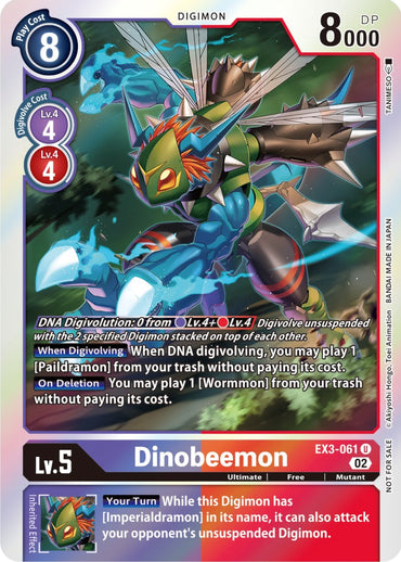 Dinobeemon [EX3-061] (Alternate Art) [Draconic Roar] 