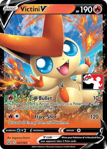 Victini V (021/163) [Prize Pack Series One] 