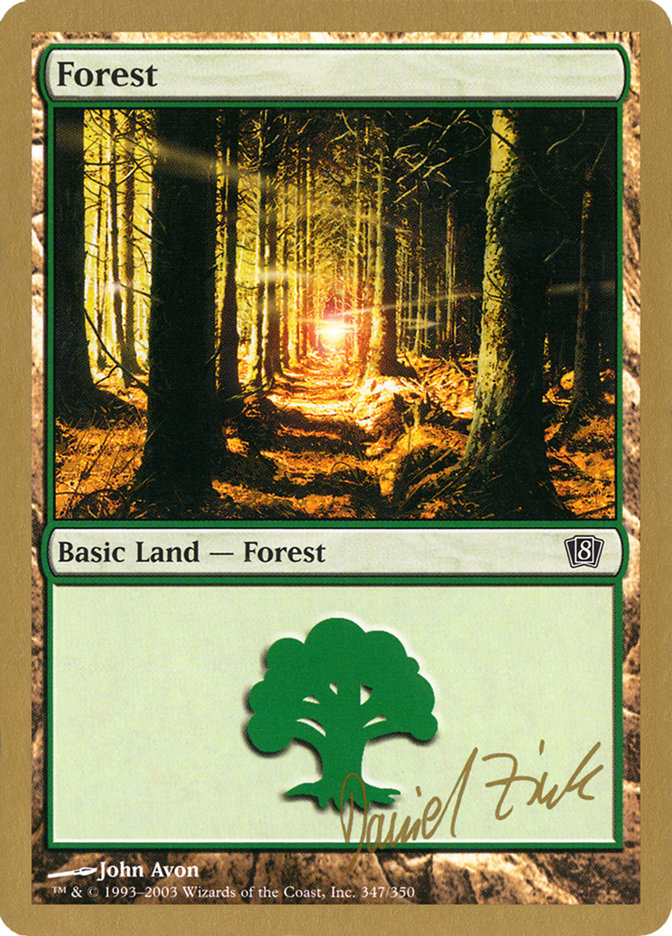 Forest (dz347) (Daniel Zink) [World Championship Decks 2003] 