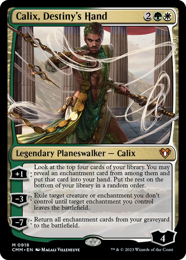 Calix, Destiny's Hand [Commander Masters] 