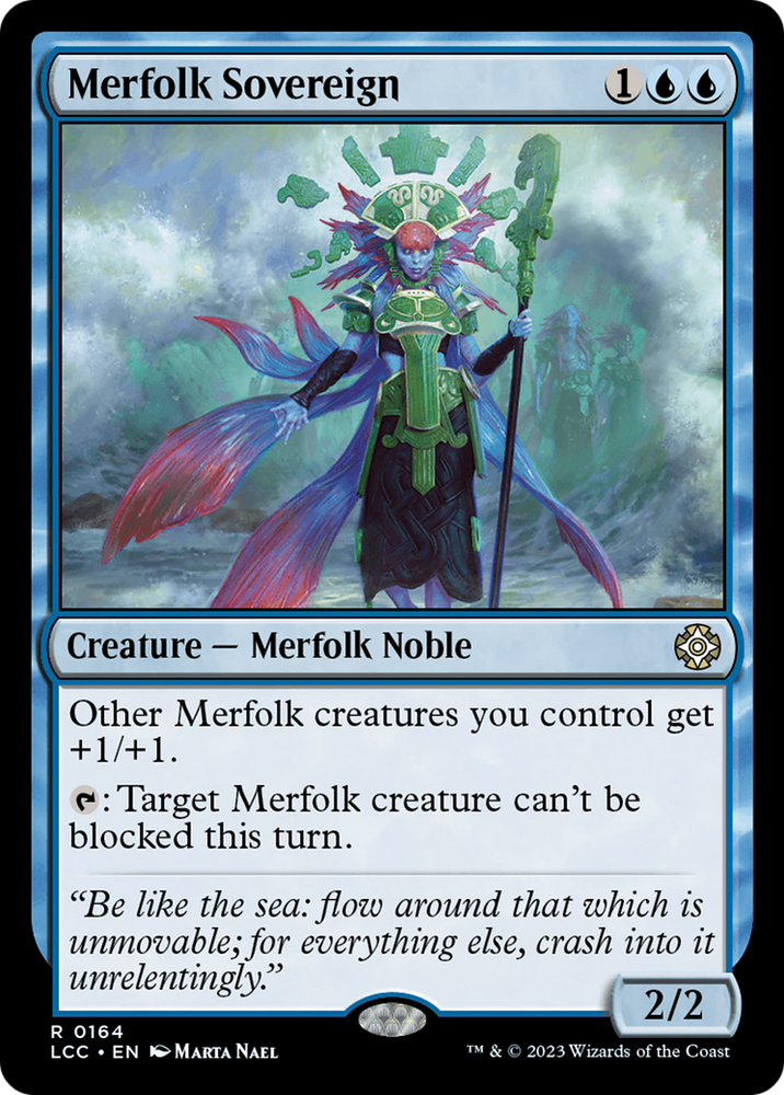 Merfolk Sovereign [The Lost Caverns of Ixalan Commander] 