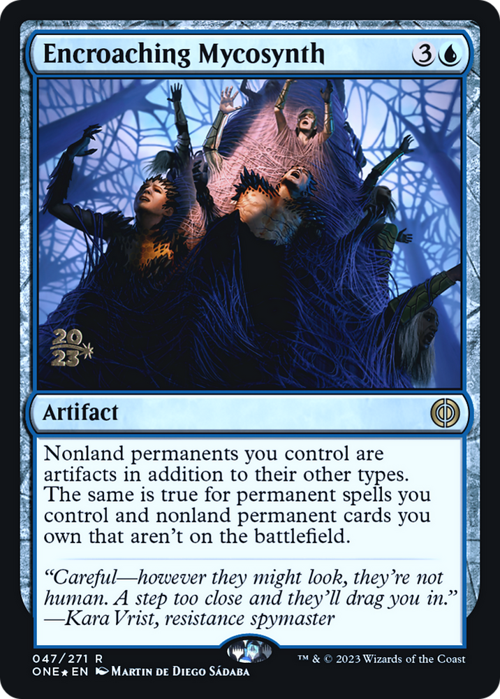 Encroaching Mycosynth [Phyrexia: All Will Be One Prerelease Promos] 