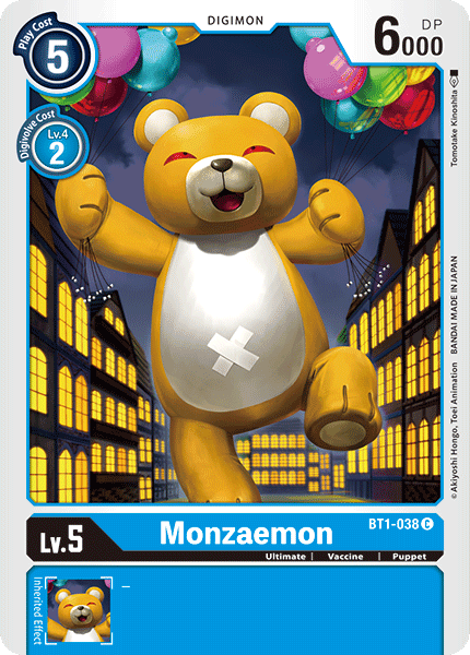 Monzaemon [BT1-038] [Release Special Booster Ver.1.0] 