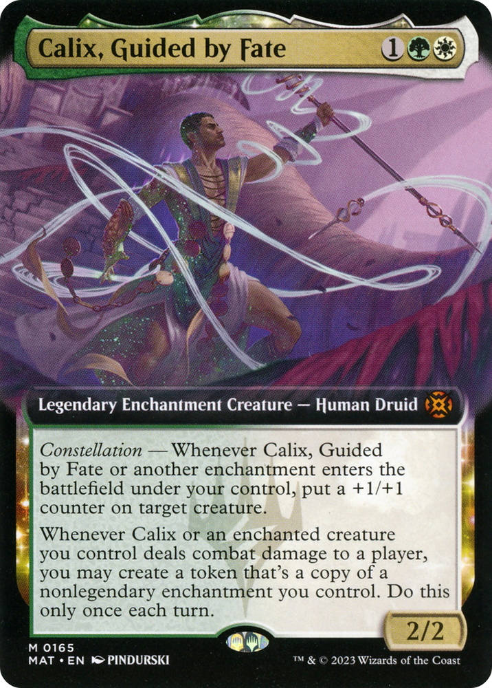 Calix, Guided by Fate (Extended Art) [March of the Machine: The Aftermath] 