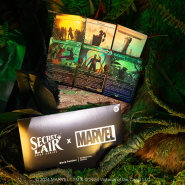 Secret Lair Marvel - Black Panther Rainbow Foil Edition