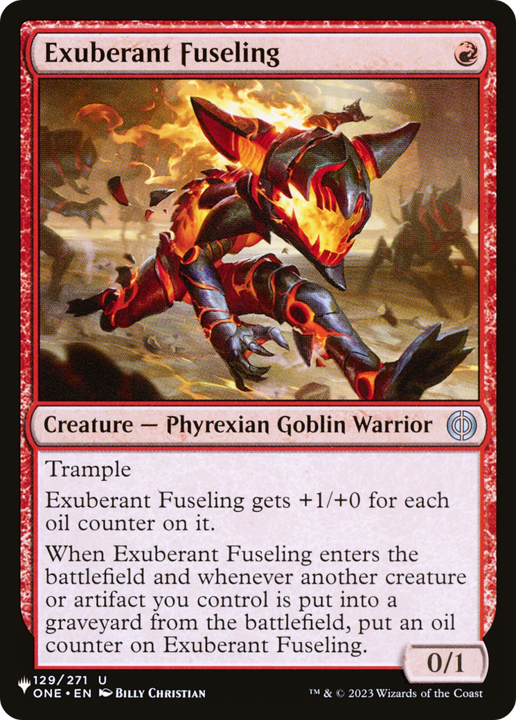 Exuberant Fuseling [The List Reprints] 