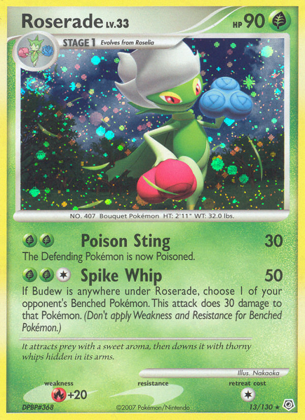 Roserade (13/130) [Diamond &amp; Pearl: Base Set] 