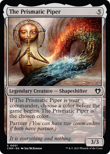 The Prismatic Piper [Commander Masters] 