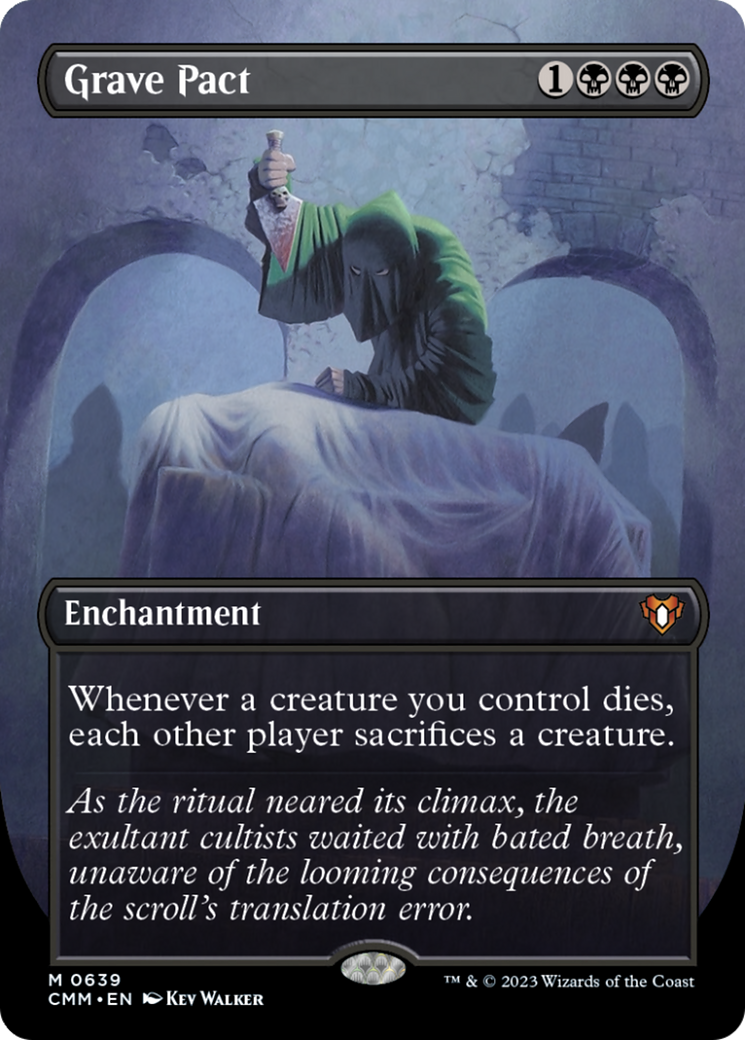 Grave Pact (Borderless Alternate Art) [Commander Masters]