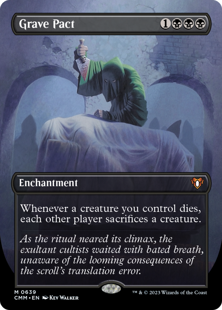 Grave Pact (Borderless Alternate Art) [Commander Masters] 