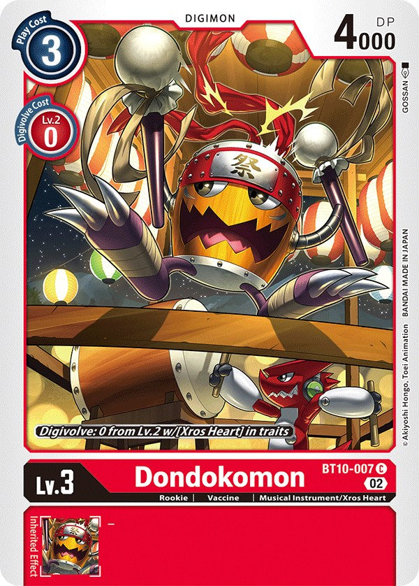 Dondokomon [BT10-007] [Xros Encounter] 