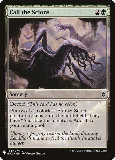 Call the Scions [Mystery Booster] 