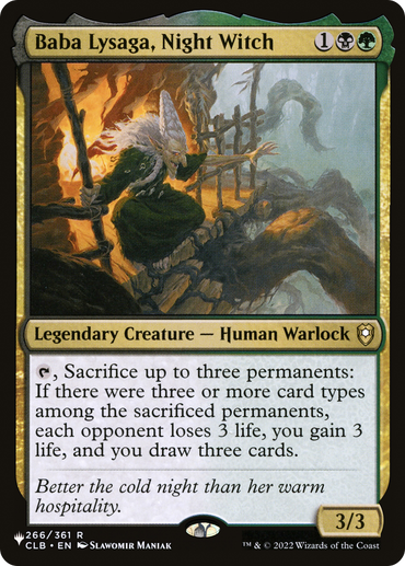 Baba Lysaga, Night Witch [The List]