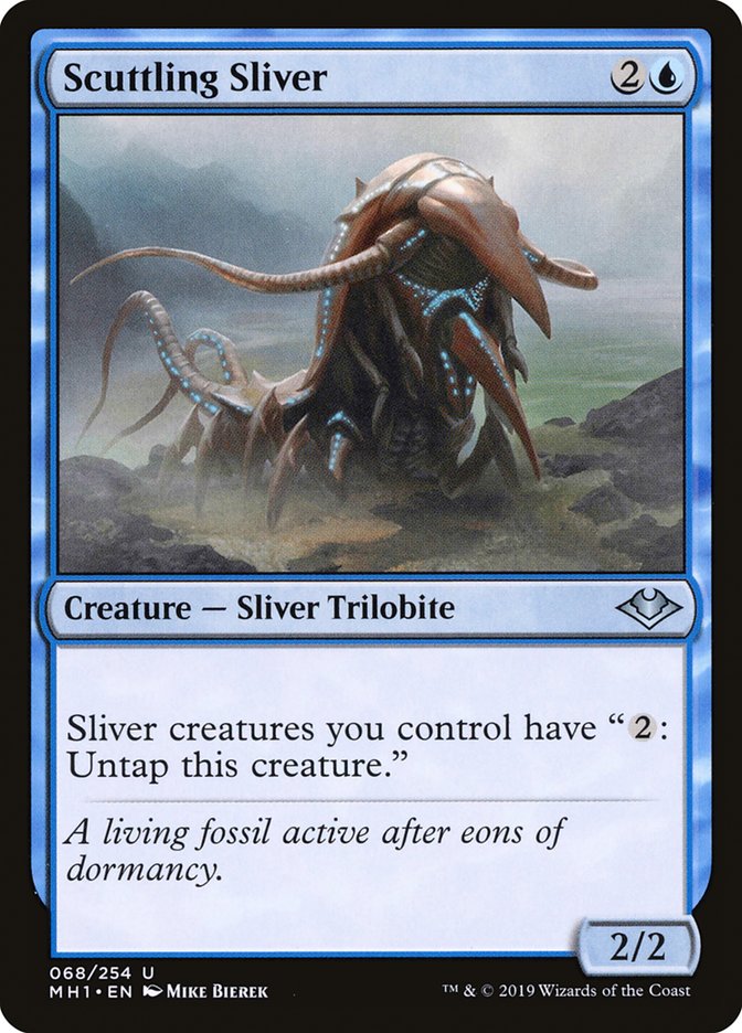 Scuttling Sliver [Modern Horizons] 