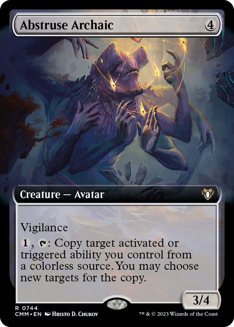 Abstruse Archaic (Extended Art) [Commander Masters] 