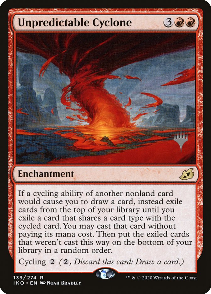 Unpredictable Cyclone (Promo Pack) [Ikoria: Lair of Behemoths Promos] 