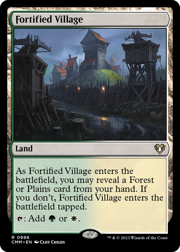 Fortified Village [Commander Masters] 