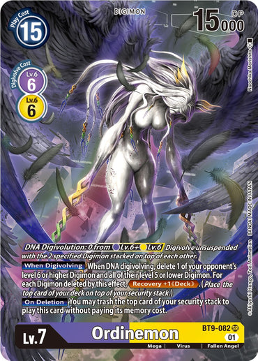 Ordinemon [BT9-082] (Alternate Art) [X Record] 