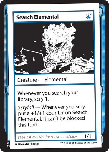 Search Elemental [Mystery Booster 2 Playtest Cards] 