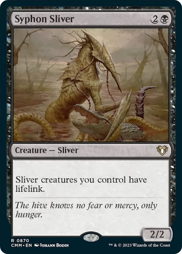 Siphon Sliver [Commander Masters] 