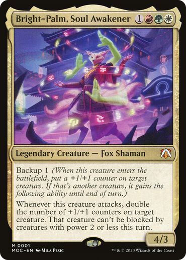 Bright-Palm, Soul Awakener [March of the Machine Commander] 