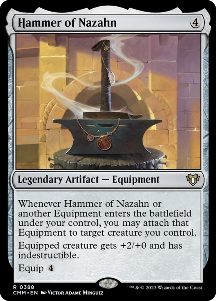 Hammer of Nazahn [Commander Masters] 