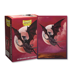 Dragon Shield: Standard Brushed 100ct Sleeves - Valentine Dragons (2024)