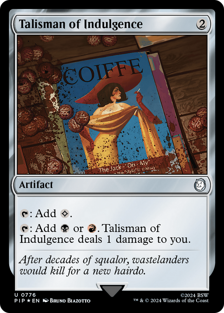 Talisman of Indulgence (Surge Foil) [Fallout] 