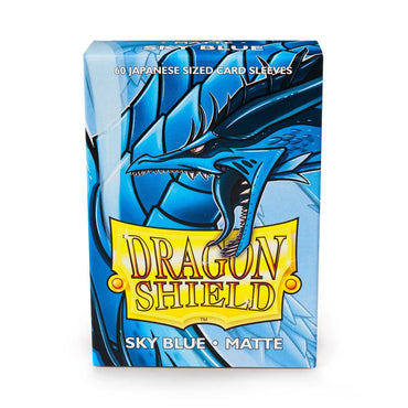 Dragon Shield: Japanese Size 60ct Sleeves - Sky Blue (Matte) 