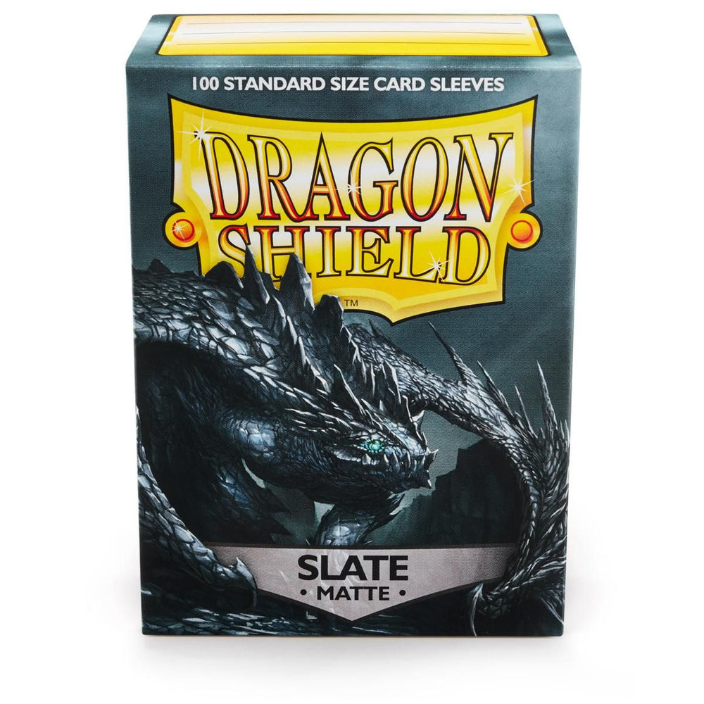 Dragon Shield: Standard 100ct Sleeves - Slate (Matte) 