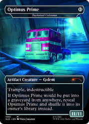 Darksteel Colossus - Optimus Prime (Borderless) [Secret Lair Drop Series] 