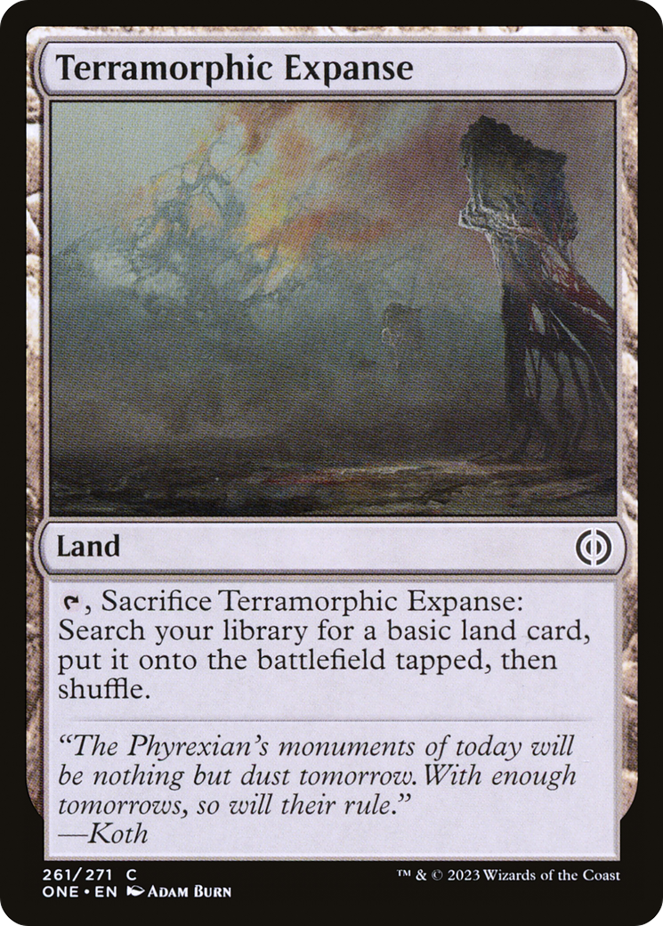 Terramorphic Expanse [Phyrexia: All Will Be One] 