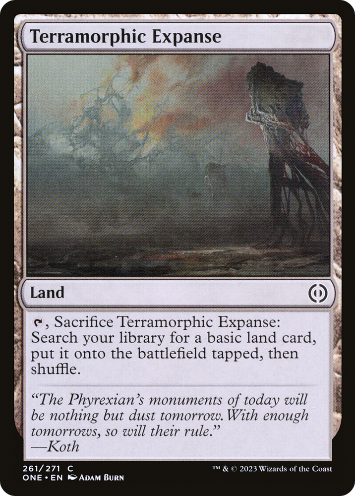 Terramorphic Expanse [Phyrexia: All Will Be One] 