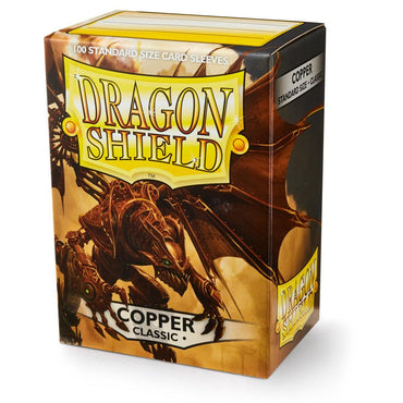 Dragon Shield: Standard 100ct Sleeves - Copper (Classic) 