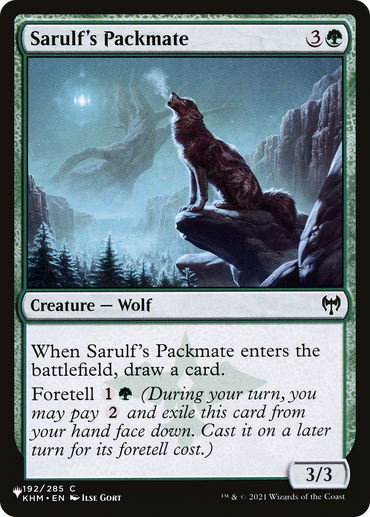 Sarulf's Packmate [The List Reprints] 