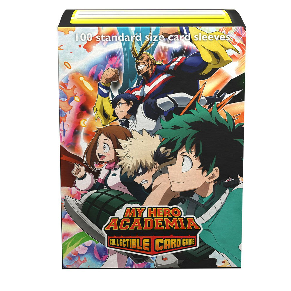 Dragon Shield: Standard 100ct Art Sleeves - My Hero Academia (Plus Ultra Fight)