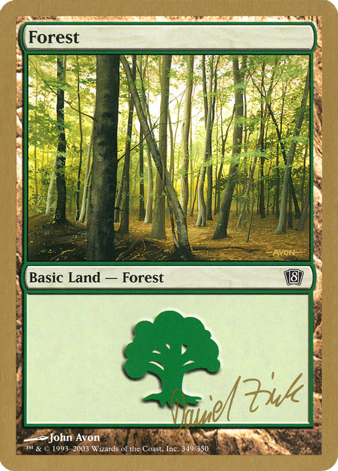 Forest (dz349) (Daniel Zink) [World Championship Decks 2003] 