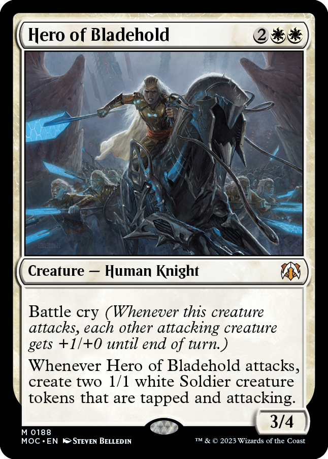 Hero of Bladehold [March of the Machine Commander] 