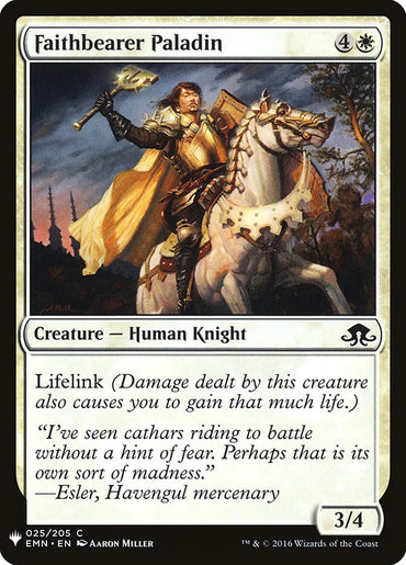 Faithbearer Paladin [Mystery Booster] 