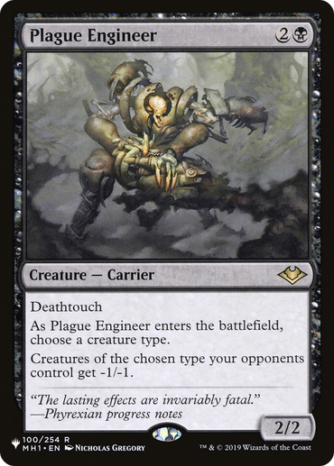 Plague Engineer [The List Reprints] 