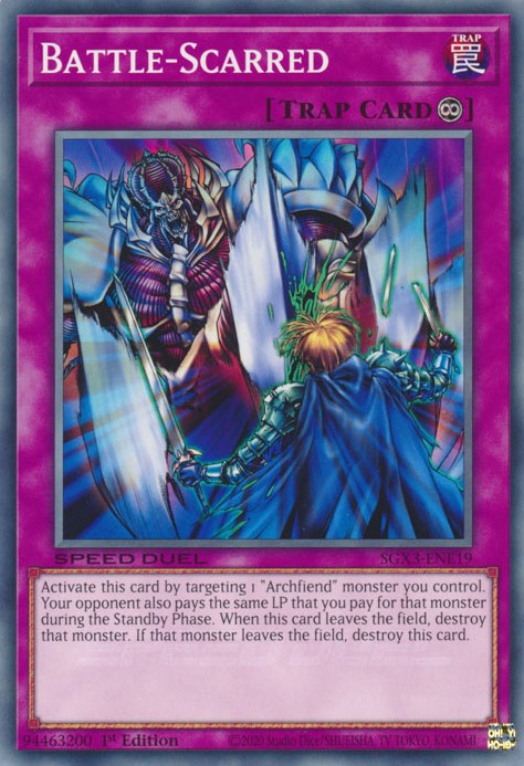 Battle-Scarred [SGX3-JAN19] Common 