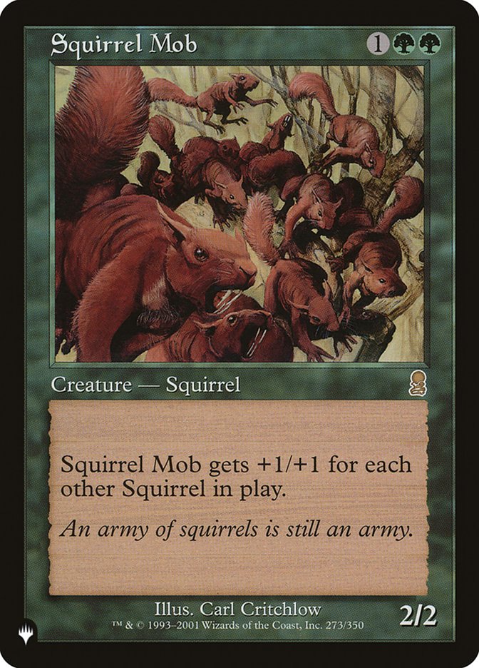 Squirrel Mob [The List] 