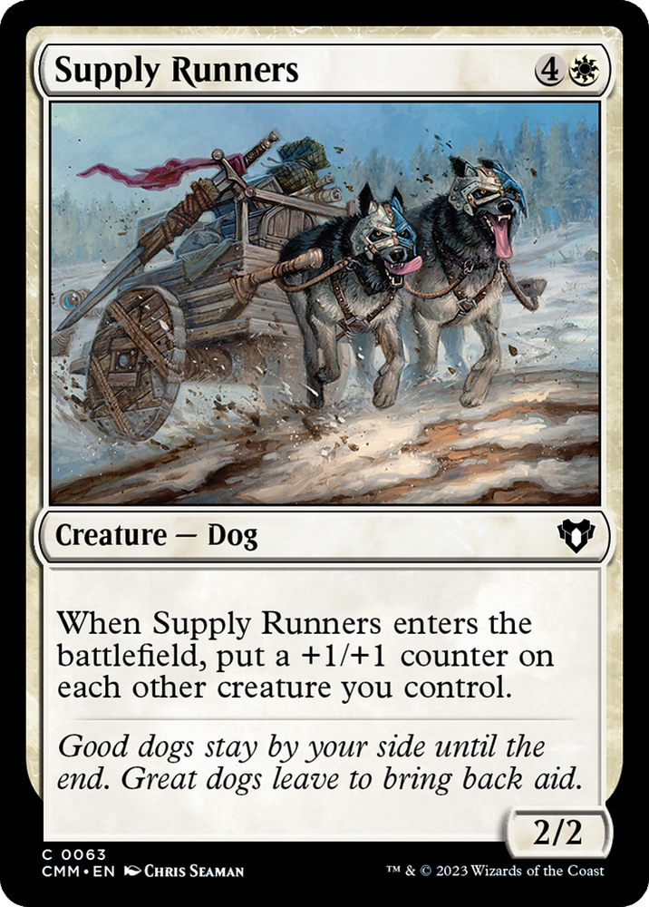 Supply Runners [Commander Masters] 