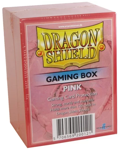 Dragon Shield: Strongbox - Pink (Gaming Box)