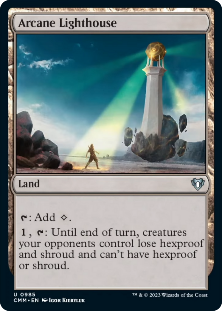 Arcane Lighthouse [Commander Masters] 