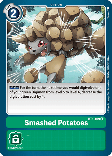 Smashed Potatoes [BT1-109] [Release Special Booster Ver.1.0] 