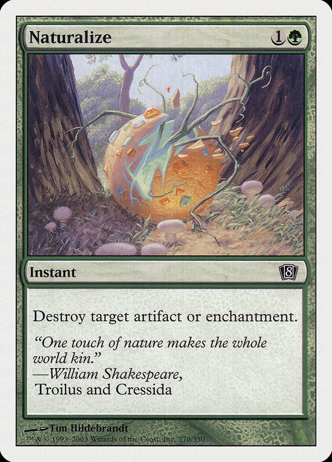 Naturalize (8th Edition) [Oversize Cards] 